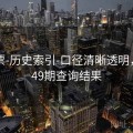 49彩票-历史索引-口径清晰透明，彩票49期查询结果